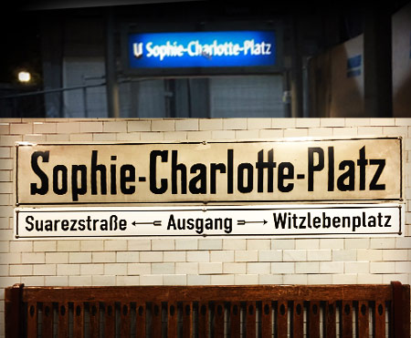 Sophie charlotte Platz U-Bahn